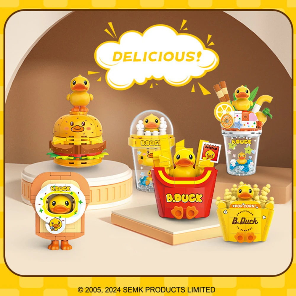 

Набор креативных строительных блоков ToylinX Delicious Party — сборка, забавный идеальный подарок на Рождество и день рождения для детей