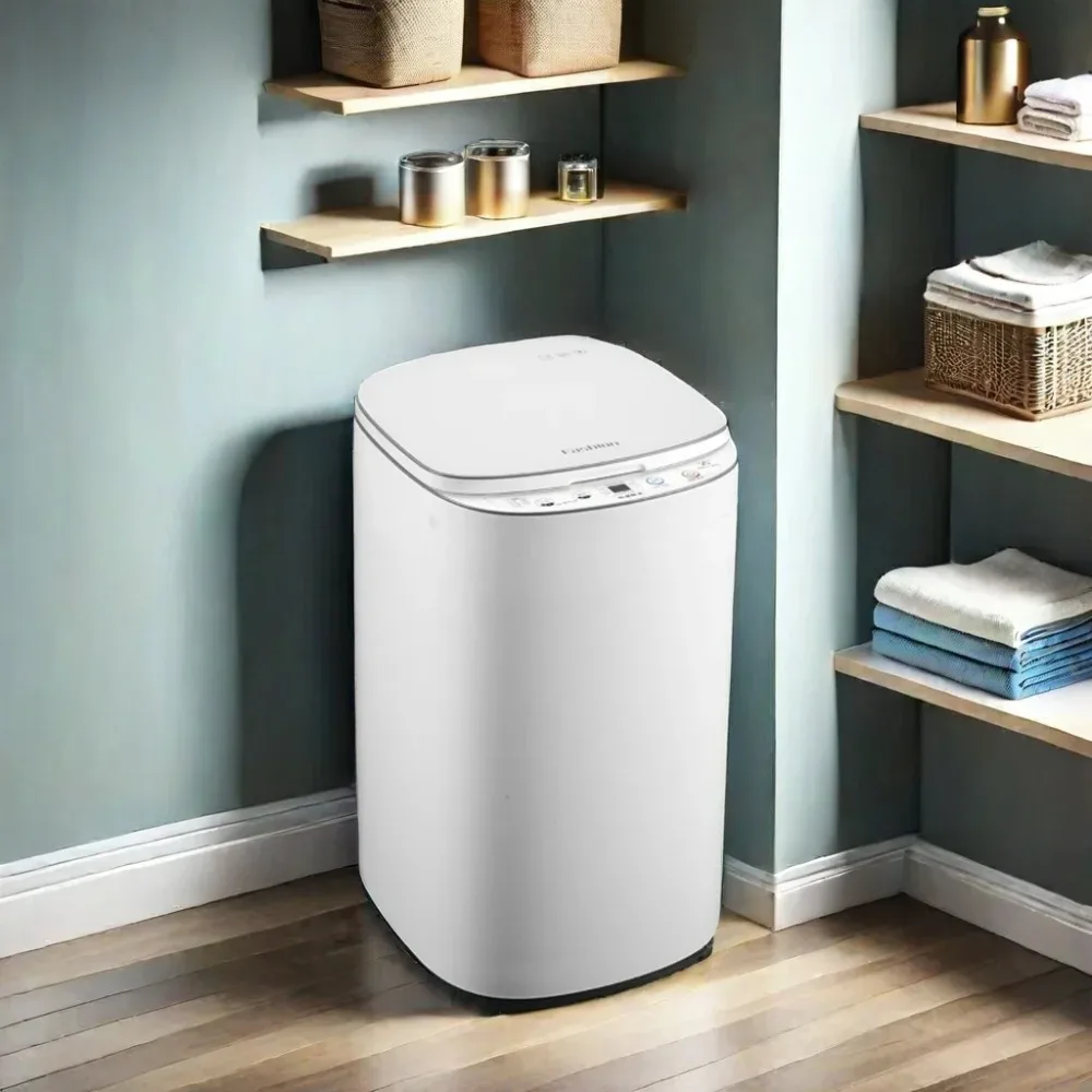 3.5KGS Fully Auto Mini Top Loading Washing Machine Single Tub Baby Clothes Home Car Hotels Outdoor Use Electric Power New