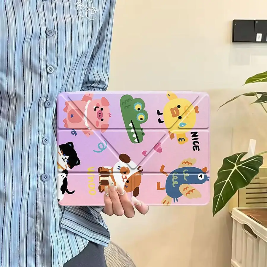 

Yellow And White Puppy Tablet Case For iPad Mini 6 7 Air 4 5 M3 M2 1 2 M4 11inch Pro 2025 Pro 11th 10th 9th 8th 7th 12.9inch