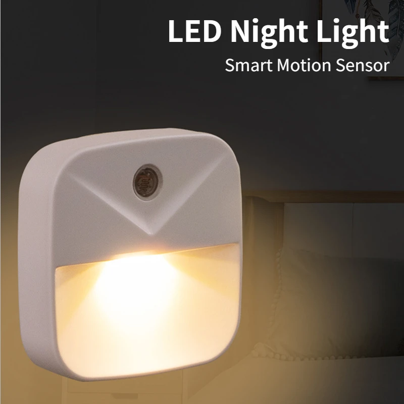 

LED Night Light Wireless Light control Sensor EU US Plug Dusk-to-Dawn Night Lights For Baby Kids Bedside Bedroom Corridor Lamp