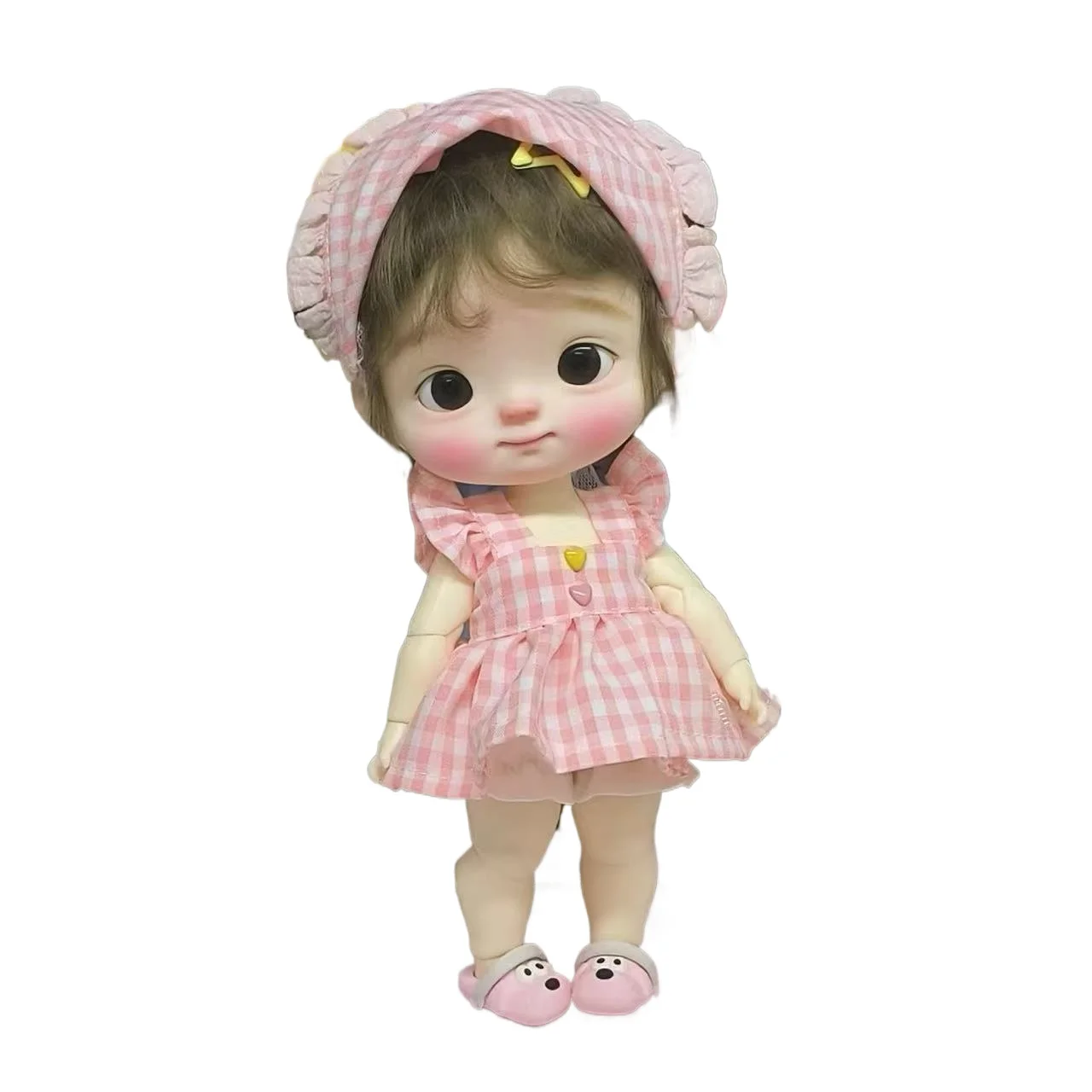 （customization 30day）BJD doll clothes suitable for  1/6 size Cute suspender pants clothing set doll accessories (3 points)