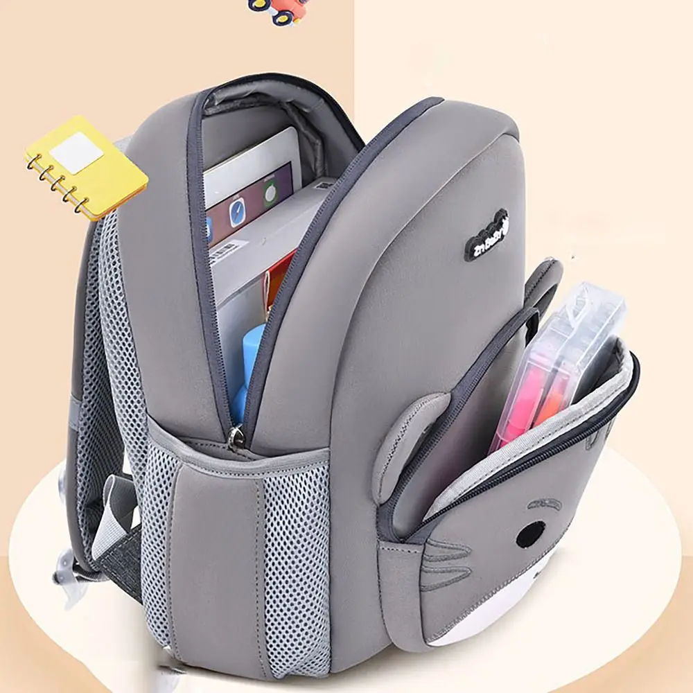 Large Capacity Schoolbag Portable Adjustable Shoulder Strap Reflective Stripe Backpack Cartoon Durable Shoulder Bags Children