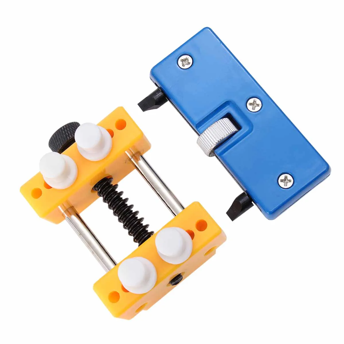 

Adjustable Case Holder Tool With 4 Hard Plastic Clips, Durable Watch Back Opener Repair Remover, Scratch-Resistant Watchmaker