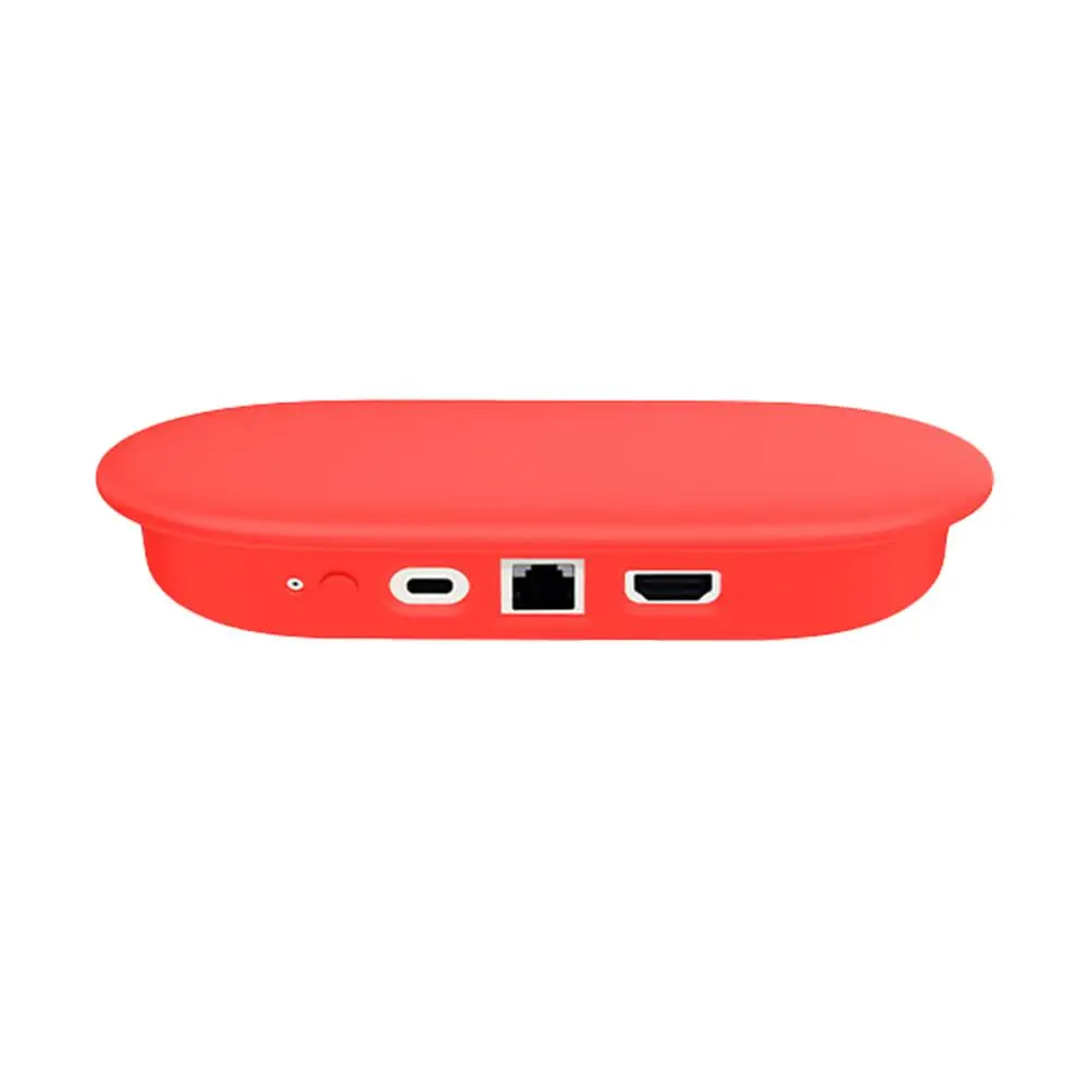 For Google TV Streamer (4K) Silicone Protective Cover Anti Fall And Dust-proof For The Host