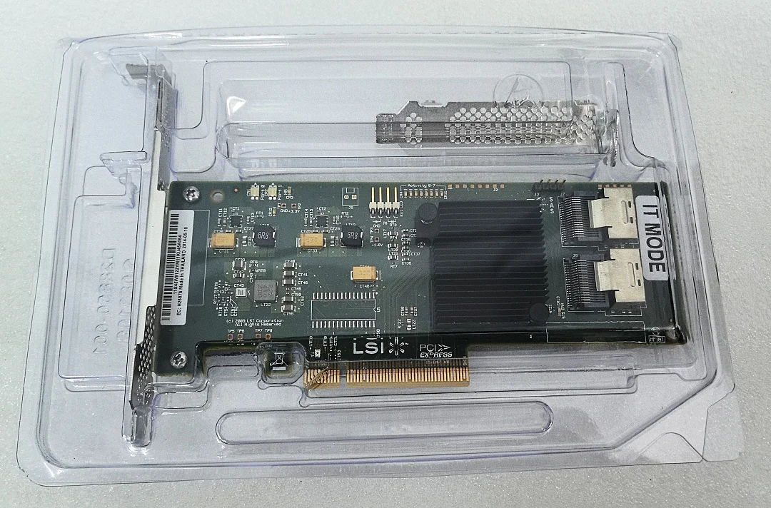 LSI 9201-8i 6G P20 9211-8I Kontroler SAS/SATA PCI-E Tryb IT ZFS FreeNAS unRAID