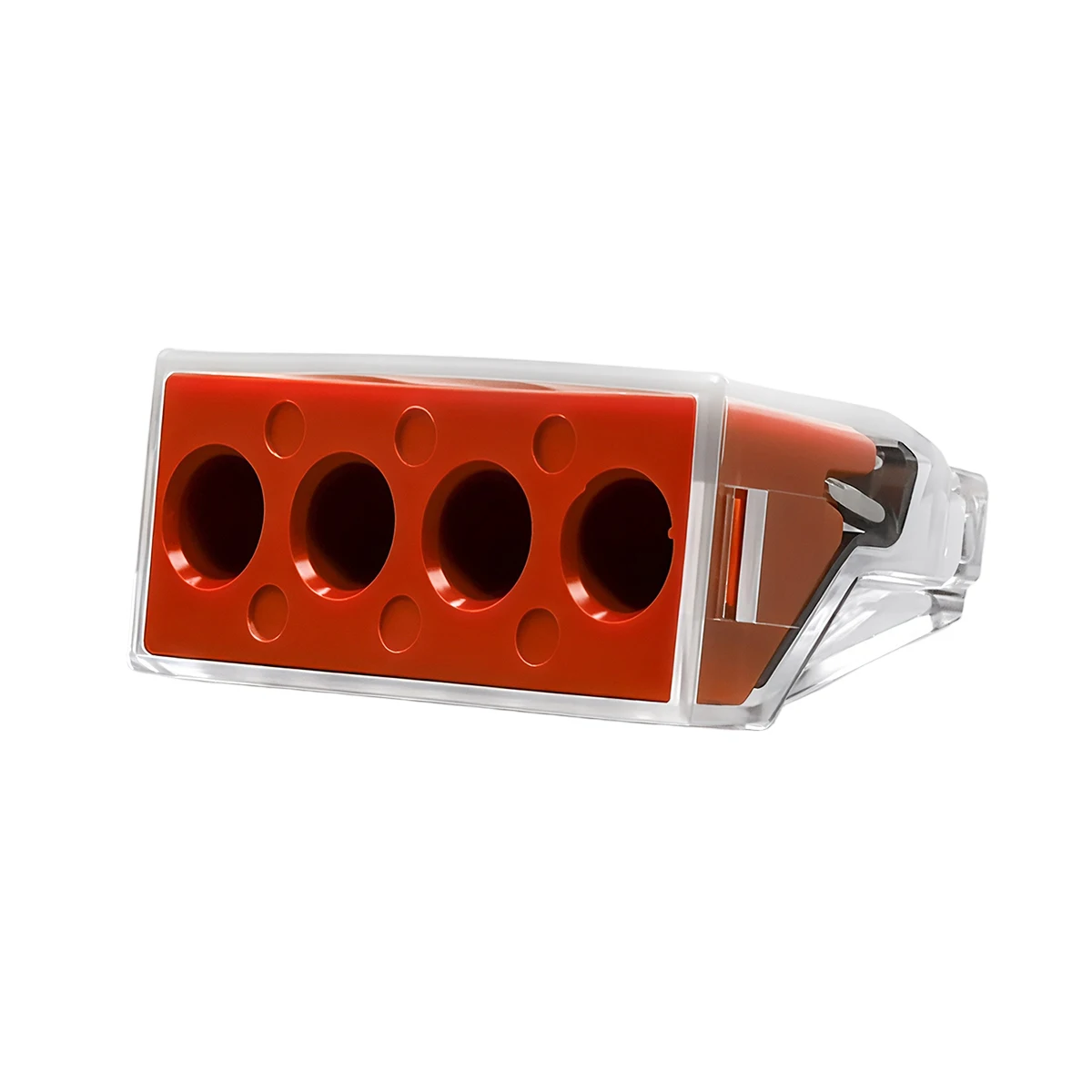 TOMZN 2/4/6/8 Pin Push-in Wire Connector Mini Quick Splice Lever Terminal Block Conductor Cable Connector Junction Box Wiring