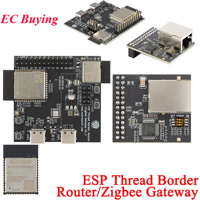 ESP Thread Border Router Zigbee Gateway Development Board Module Ethernet Support Matter Application Scenarios ESP32-S3-WROOM-1