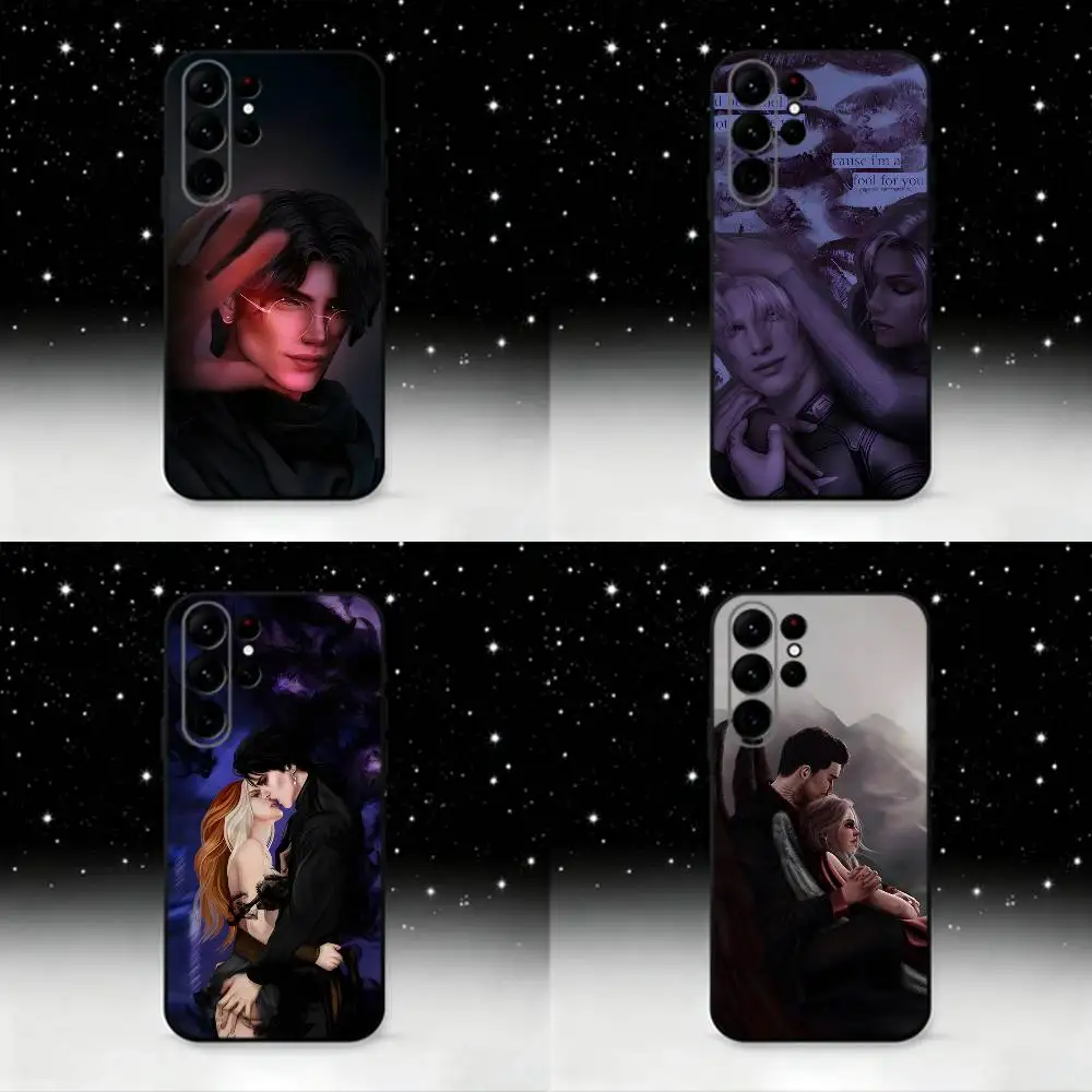 

Game Romance Clubs Phone Case For Samsung S25,S24 Ultra,S20,S30 plus,S22 plus,S23,S30 Ultra 5G Silicone Black Shell