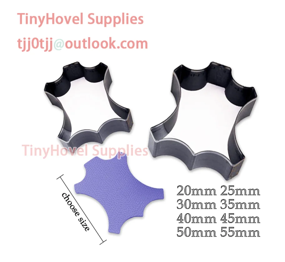 Leather Cut Leather Cutting Mold for Leather, Steel Punch Cutter for Leather Crafts, Steel Rule, 20mm-100mm, BM171
