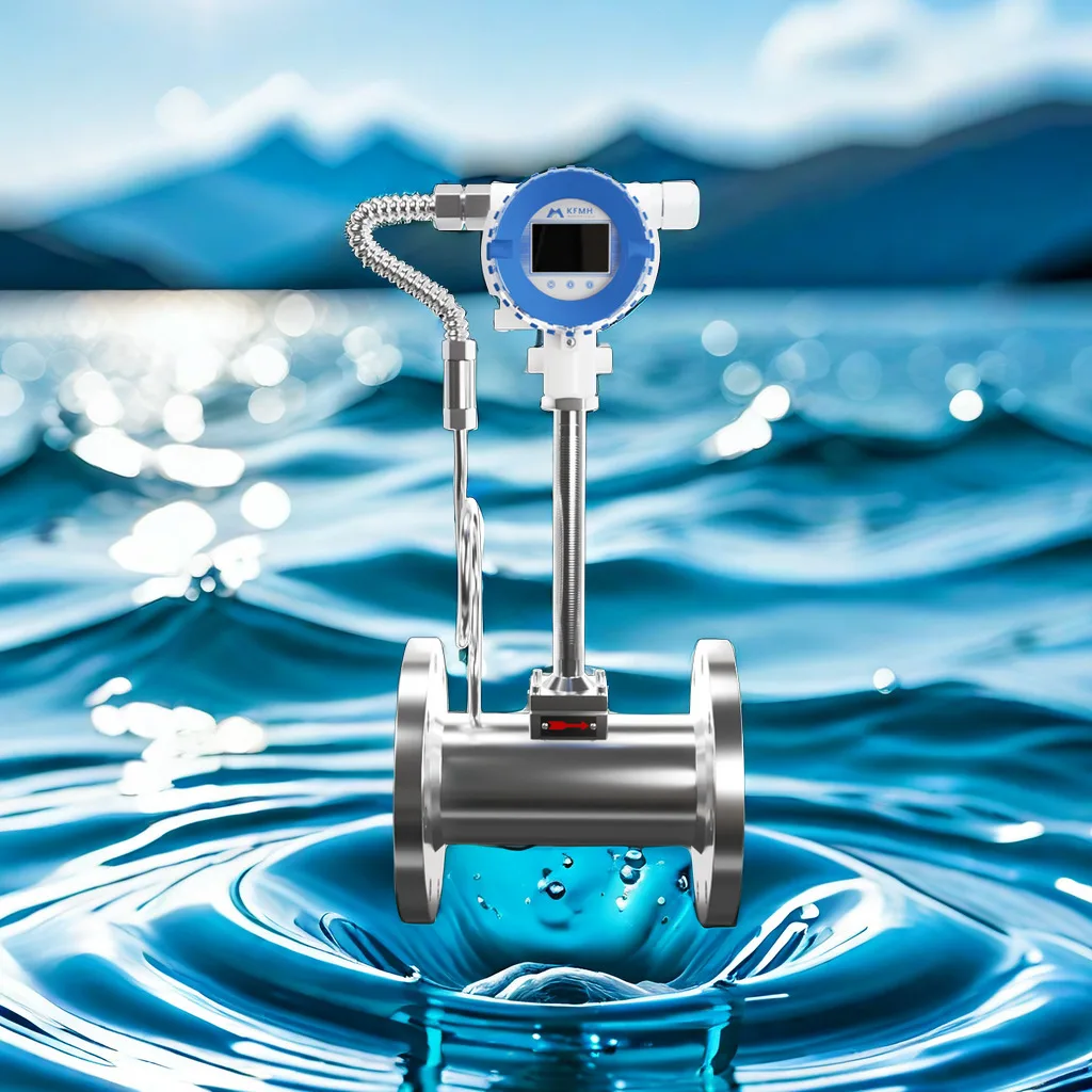 

Hot Sale Vortex Flow Meter Whole Stainless Steel Steam Flowmeter DN50 Flowmeters With Data Logger