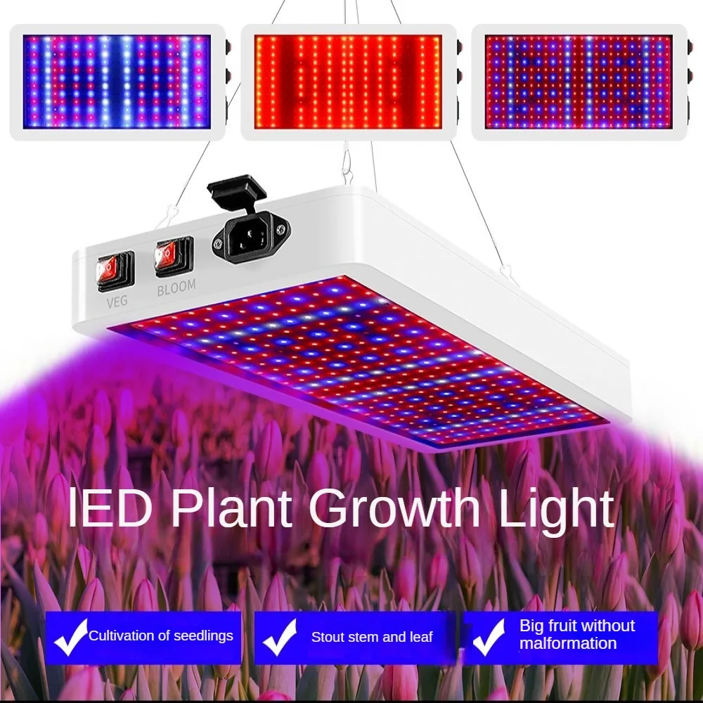 

Grow Light Full Spectrum Lamp For Plants Phyto Light Greenhouse Lamp Plants Seeds Veg LED Fitolamp flower growin US/EU/UK Plug