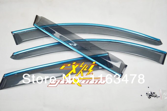 For Mazda CX-5 CX5 2012 2013 2014 2015 2016 Window Wind Deflector Visor Rain/Sun Guard Vent new Car Accessories Stickers