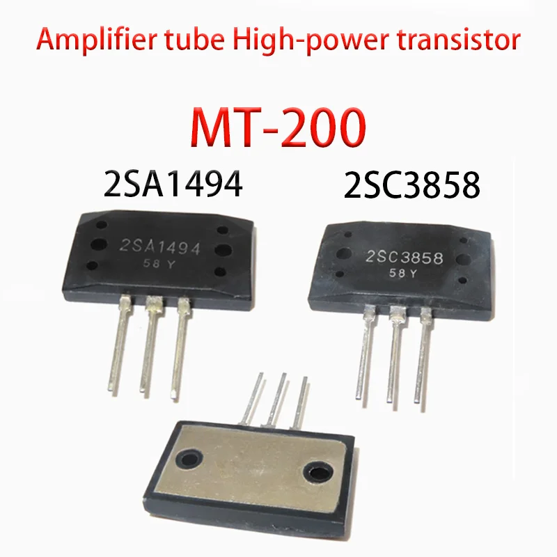 2SA1494 2SC3858 MT-200 Triple Ken Amplifier Pair Tube A1494 C3858 High Power Transistor 2PCS