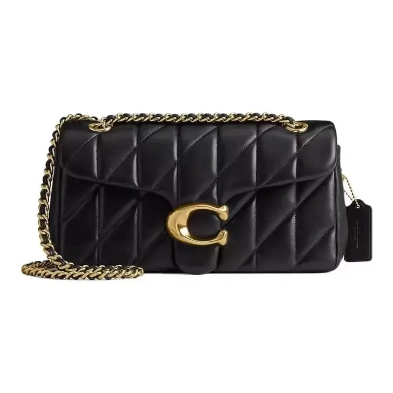 2026kou jia Bolso de cadena con patrón de diamantes de alta calidad, bolso bandolera de un solo hombro, bolso cuadrado pequeño, bolso de primavera y verano