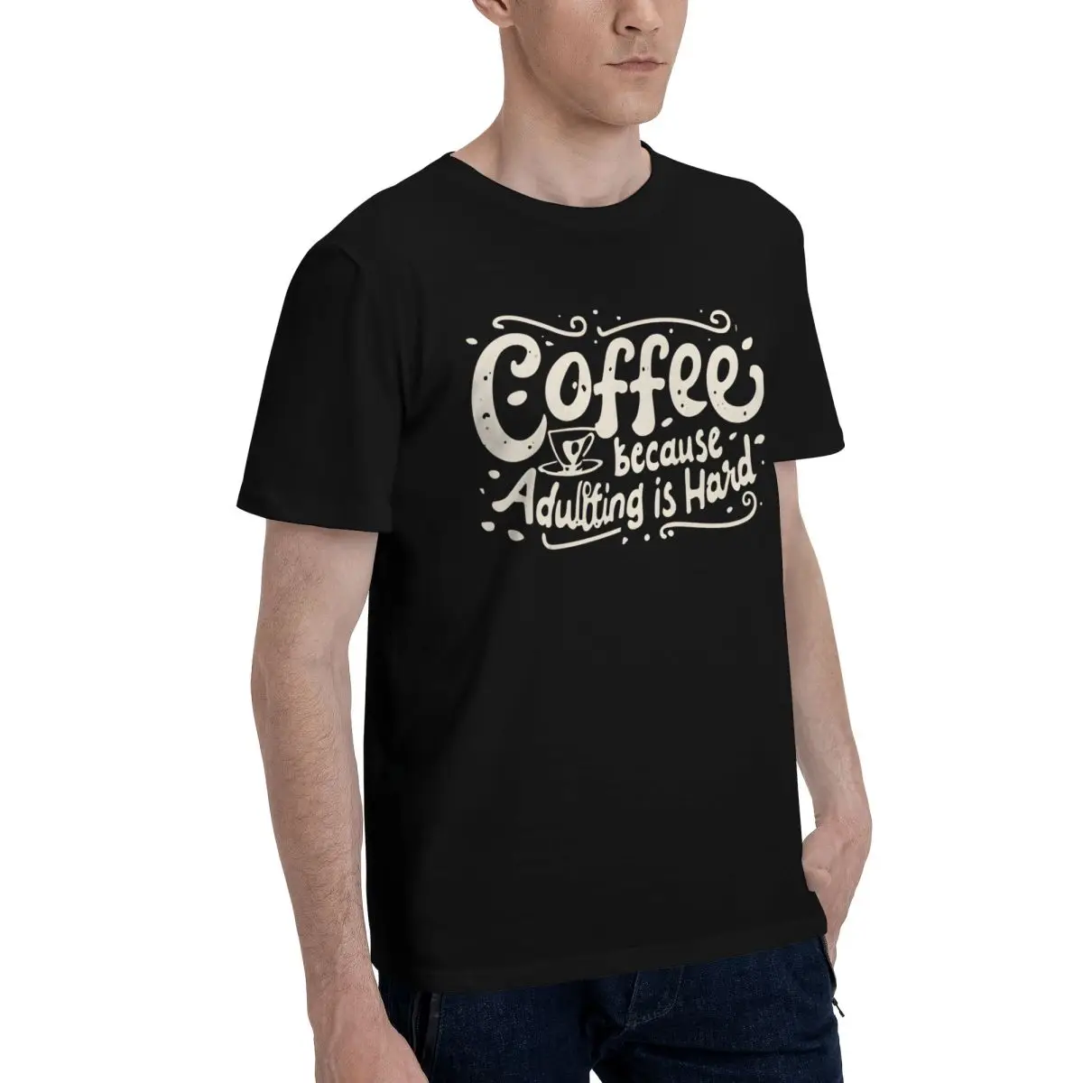 Movement Coffee Adulting Hard Quote Tshirt Championship Funny Graphic High quality Activity competition USA Size