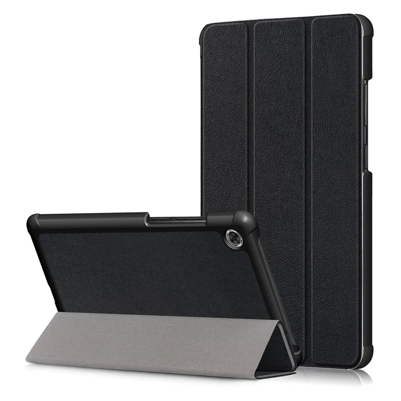 For Lenovo Tab M7 3rd Gen 2021 Leather Case with Funda Stand for Lenovo Tab M7 TB-7305F 2019 2020 Flip Cover