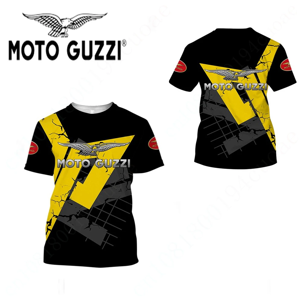 Moto Guzzi T-shirts Harajuku Short Sleeve Casual T Shirt For Men Women Quick Drying Tee Anime Oversized T-shirt Unisex Clothing