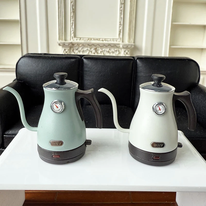 

Миниатюрная игрушка для кукольного домика: имитация чайника, модель-украшение, декор для сцены, аксессуары для кухонной мебели, реквизит