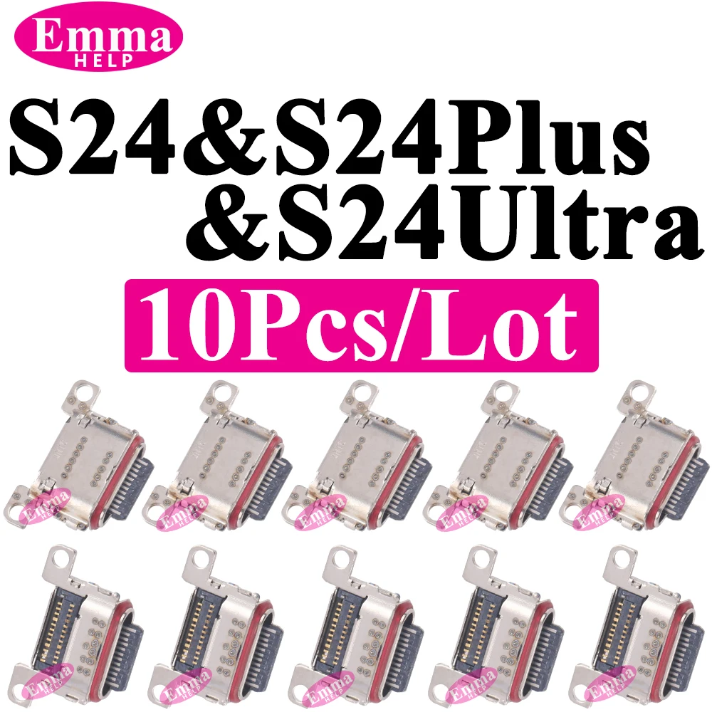 10pcs Original USB Charging Port Dock Connector Flex for Samsung Galaxy S25 S24 S22 Plus S23 Ultra S21 FE image 2
