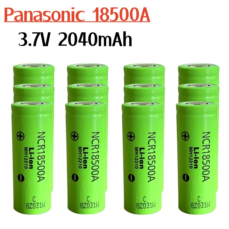 Nuova torcia giocattolo di alta qualità 18500 3.7V 2040mAh NCR18500A 3.7V e altre batterie