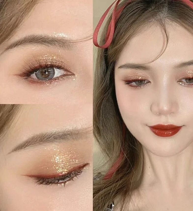 Flower Knows Unicorn Paleta de sombras de cinco cores com brilho fosco e cores terrosas