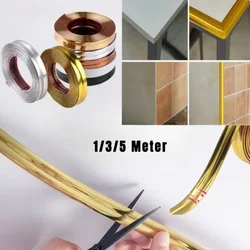 5M Anti-collision Buffer Tape Decorative Adhesive Tape PVC Home Appliance Self-adhesive Decorative Strips Corner Protector Foam