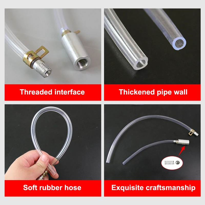 

Hydraulic Brake Bleeding Tool Motorcycle Oil Filler Tube Motorcycle Tool Check Valve Tubing Accesorios Para Moto Car Accessories