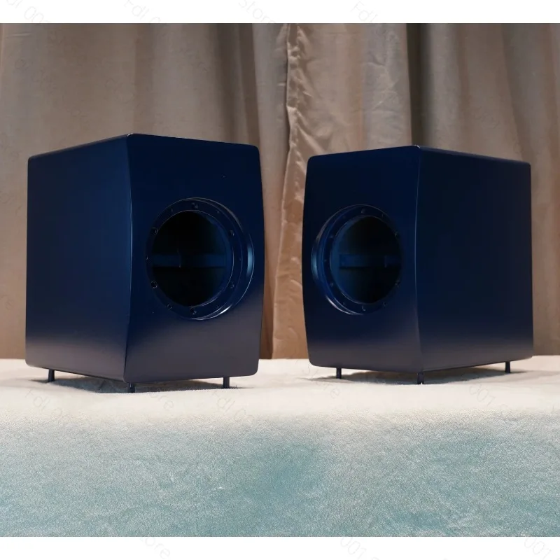 Pair of Empty Boxes 5-inch Arc Bookshelf Speaker Full Range Coaxial Birch Splint  Excluding Stereo