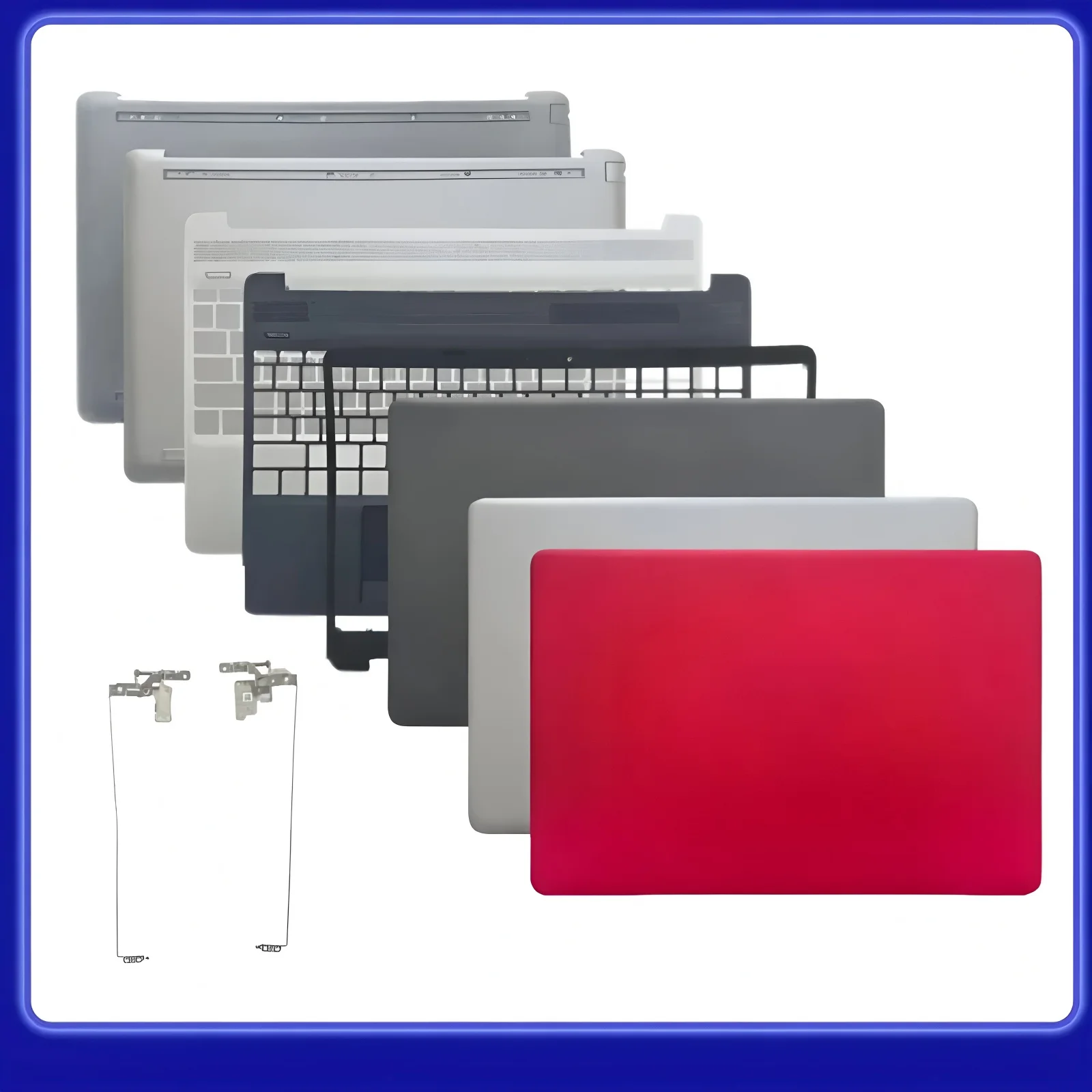 

QMXD® New 15-DW 15S-DU DY DR TPN-C139 LCD Back Cover Top Case/Bezel cover/ Palmrest Cover/Bottom Cover/Hinge/ABCD Shell