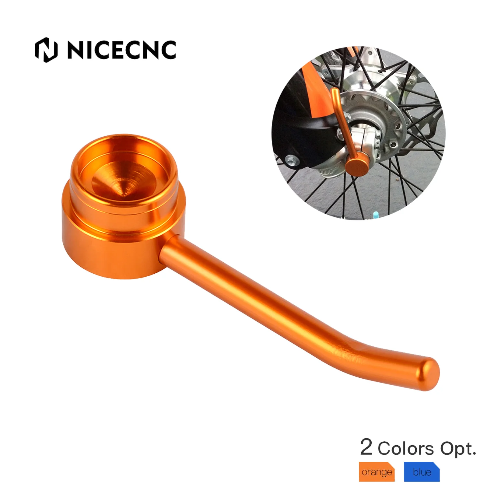 

NICECNC For KTM EXC 300 2003-2014 EXC 250 EXCF 350 EXC 450 SX 125 SXF 250 SXF 450 XCW 300 26mm Front Axle Puller Removal Tool