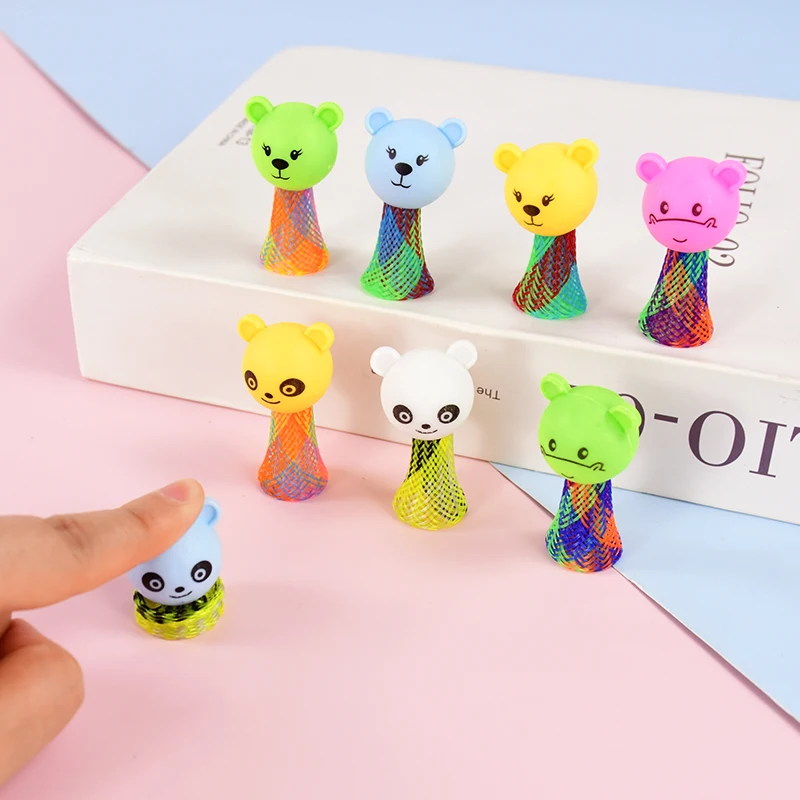 

10/20Pcs Kids Plastic Doll Funny Toy Children Toys Multicolor Kids Baby Creative Gift Jump Bounce Elf Party Birthday Fly Man
