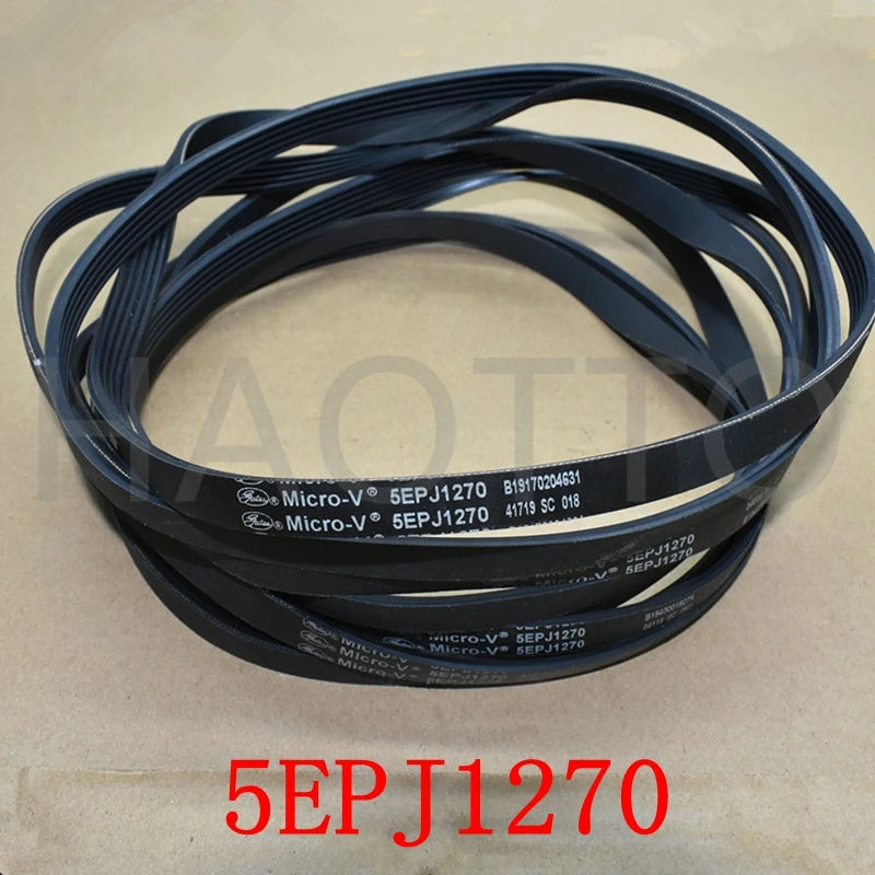

1 шт. подходит для барабанной стиральной машины Samsung, ремень 5EPJ1270 5J1270, аксессуары для конвейерной ленты, детали