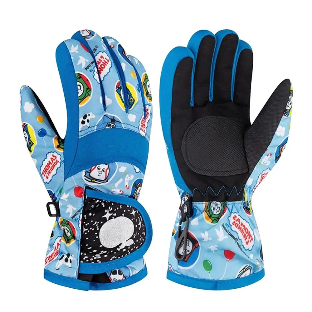 New Children Kids Winter Snow Warm Gloves Boy Girls Ski Snowboard Windproof Waterproof Thicken Keep Warm Winter Must