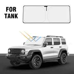 Car Windshield Sun Shade Covers Visors Auto Front Window Sunscreen For tank 300 500 700 2020- 2023 2024 Sunshade  Accessories