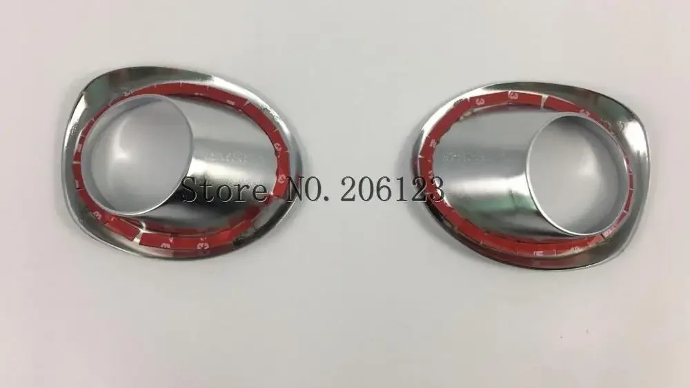 Auto chrome accessories,front fog light cover lamp bazel trim for toyota corolla 2014 2015 2016 2017,ABS chrome