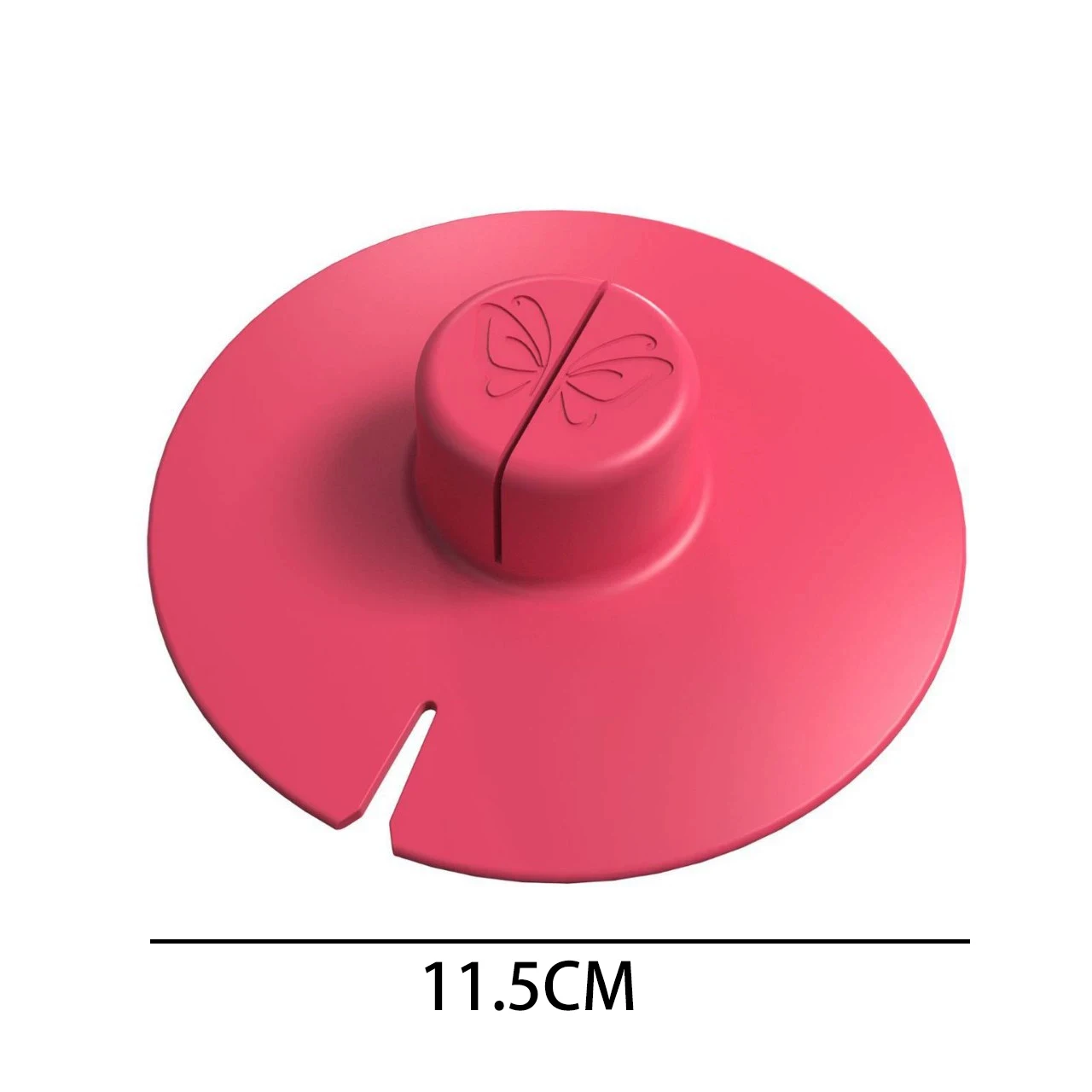 Silicone Cup Lid —Universal Cover for Ceramic Mugs | Features Integrated Tea Bag Holder & Squeezer |Solid Color Design |Reusable