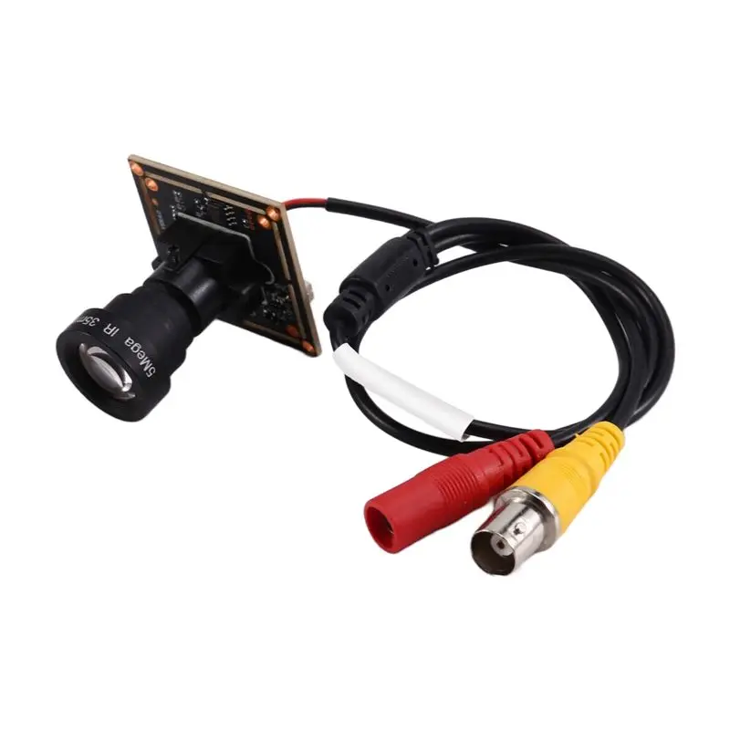 [NEW!A25P】 For DIY Telescope Car Camera 1200TVL 5MP Analog CCTV Camera Module With 35Mm Lens Video Doorbell Microscope PAL