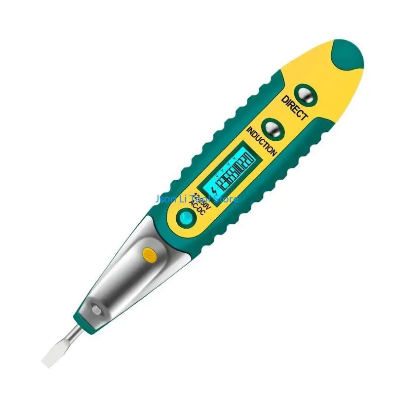 

Y08D Tester Pen Electrical Pen LCD Display Screwdriver 12-250v for Electrian