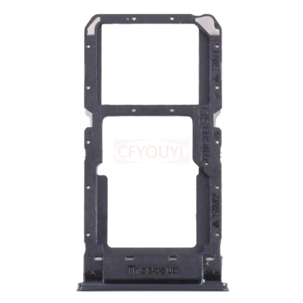 

New SIM Card Tray + SIM Card Tray / Micro SD Card Tray For OnePlus Nord N10 5G - Black