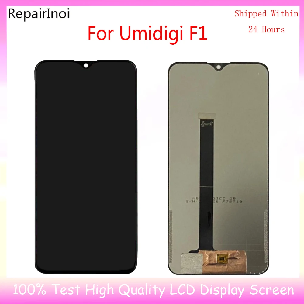 LCD Display Touch Screen Digitizer Assembly Umidigi F2, F3, F1 Play, Power 3, 5, 5S, 7S, 7 Max, Display Replacement