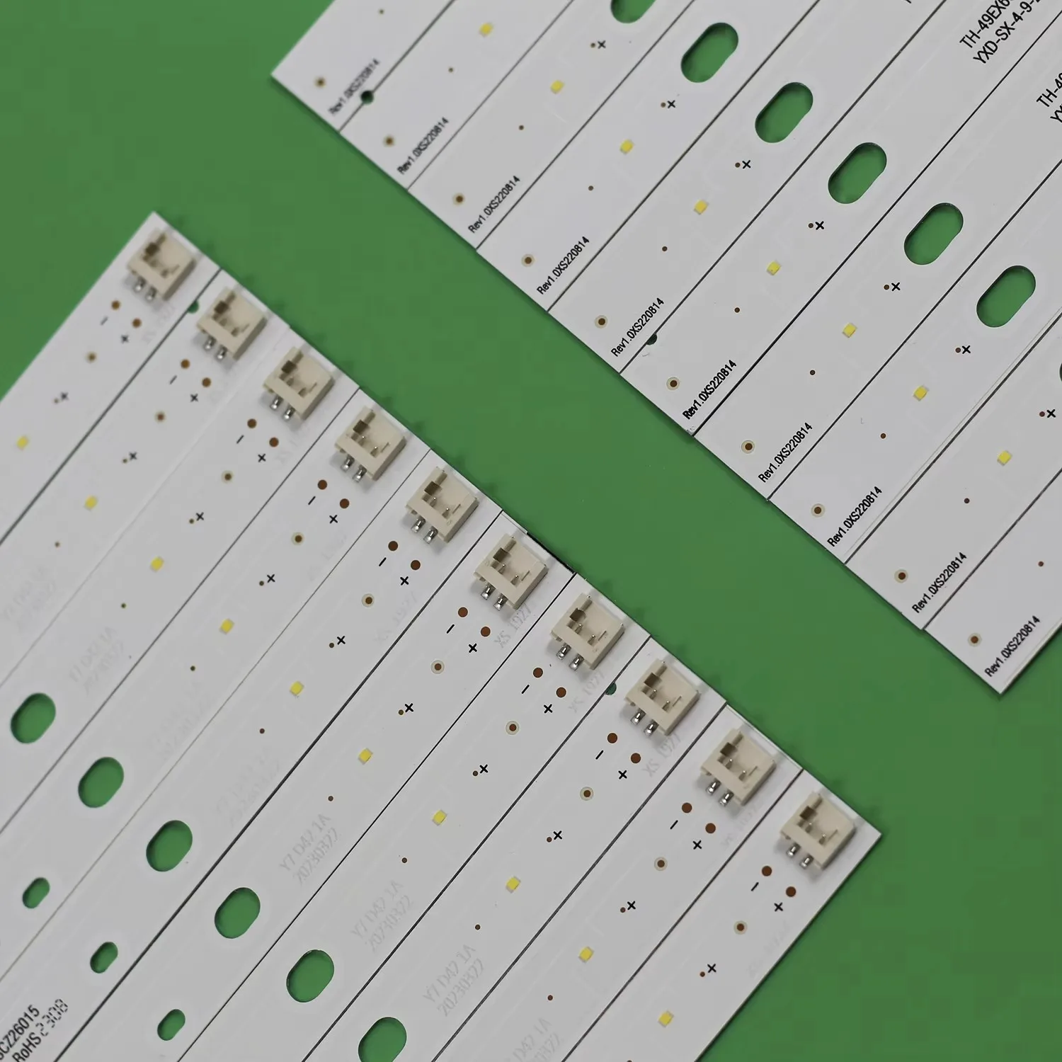 20 個 LED バックライトストリップパナソニック TNP4G622-1 TH-49EX600H TH-49EX600K TX-49EX600E TX-49EX633E