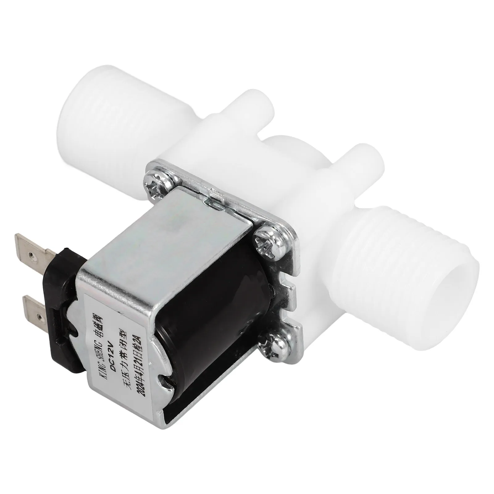 

Sprinkler Solenoid Valve 12V DC Water Hose Washing Machine Filter Industrial Material External Thread Easy Install Pipe