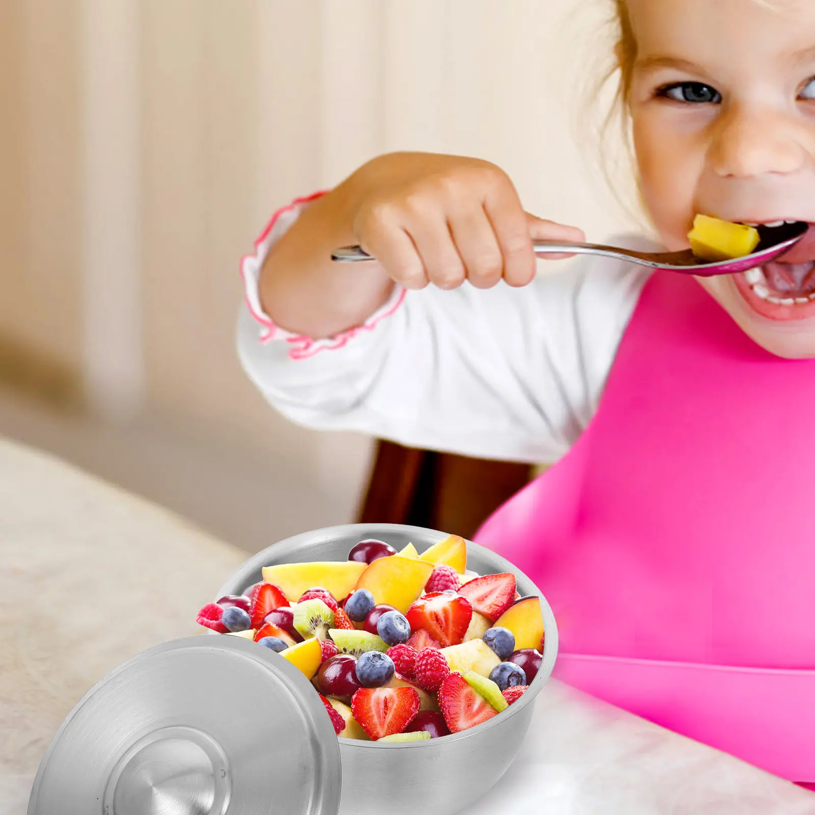 

Многофункциональная кухонная посуда из нержавеющей стали: контейнер для приготовления яиц на пару и супов с крышкой, для домашней кухни, кемпинга и пикников