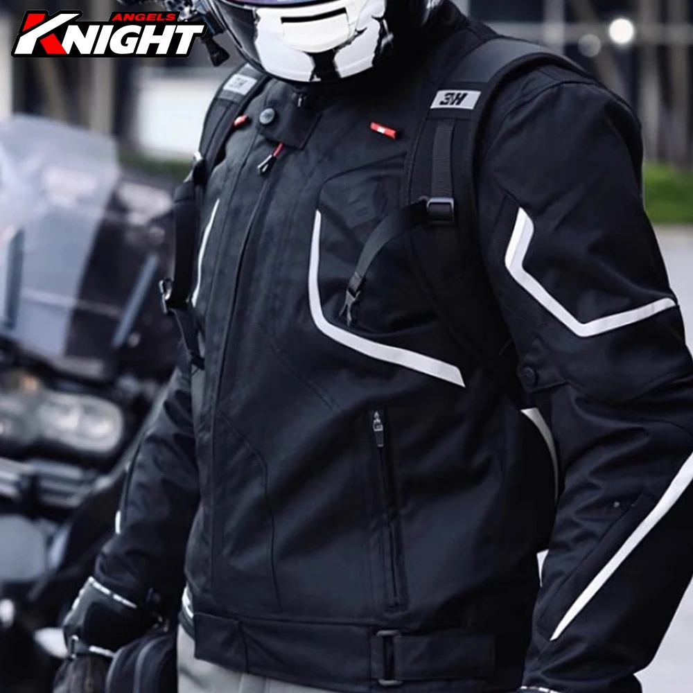 

Водонепроницаемая мотоциклетная куртка, износостойкие мотокуртки, мужская байкерская куртка, светоотражающая мотоэкипировка, одежда для защиты от падений