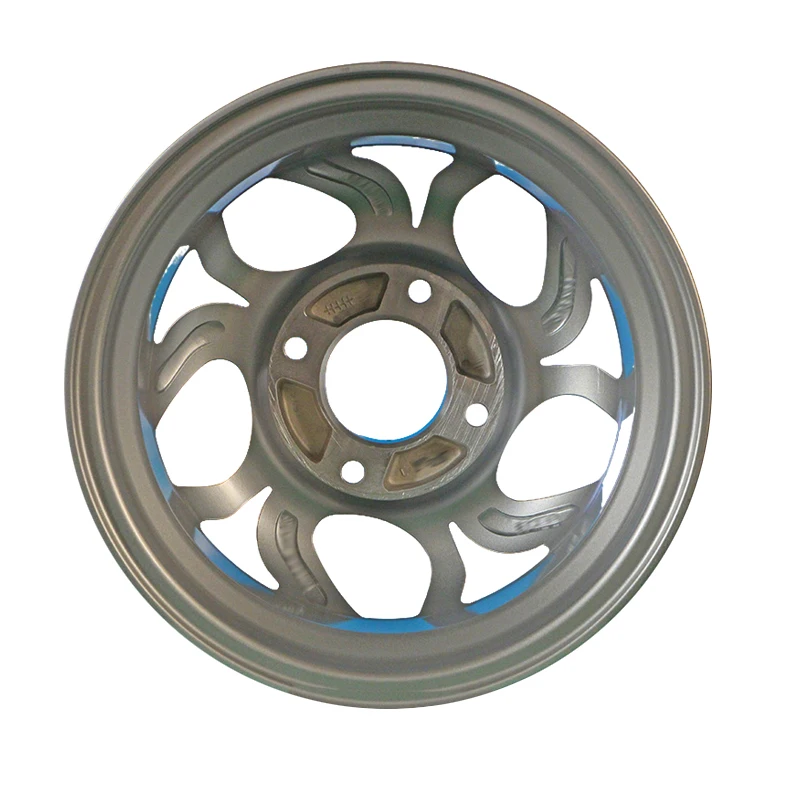 13-17 inch 4-hole alloy rim PCD100-114.3 machined face sedan aftermarket test wheel