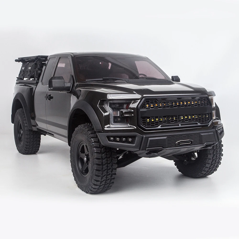 TRACTION HOBBY New RAPTOR F150 Brushless 4WD RC Road Crawler 1/8 Scale Electric Remote Control Model Car 14+ Toys