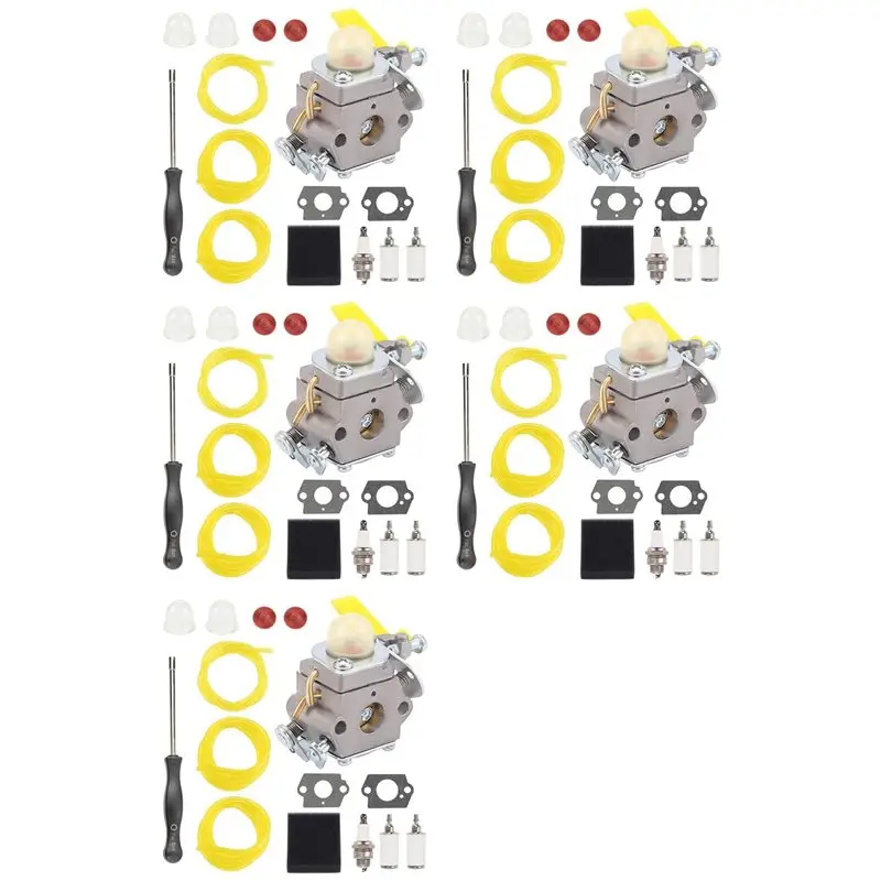 

ABMH-5X C1U-H60 Carburetor For Ryobi Homelite 25Cc RY28141 UT33600 UT33650 308054013 308054012 String Trimmer Parts