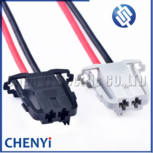 Conector de módulo de control de velocidad de calefacción de aire acondicionado automático de 2 pines enchufe de arnés de resistencia de ventilador para Peugeot Citroen C4 Picasso