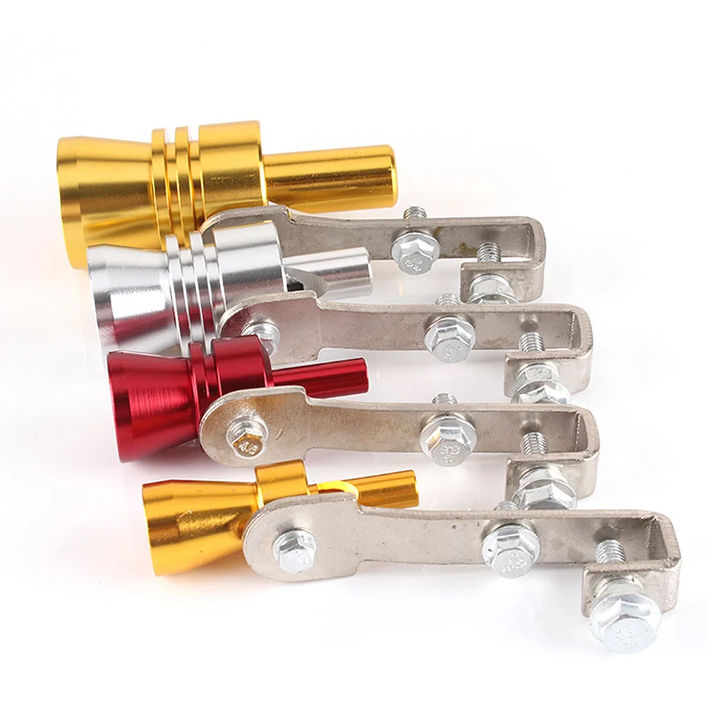 

2Pcs Car Turbo Exhaust Whistle Sounder Tailpipe Simulator Durably Made Loud Roar Sound Clip Exhaust Whistle