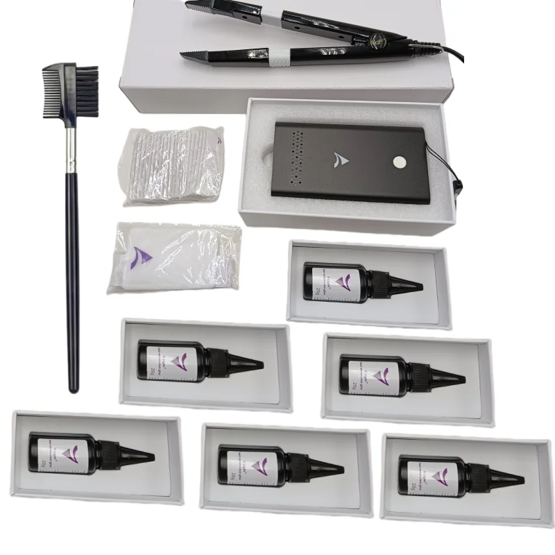 

V-Light Technology Hair Extension Tools Wig Hair Piece Real Hair Fast Grafting Tool Firm and Traceless tape Hair Extension Set